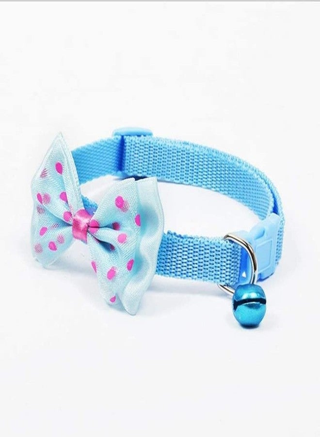 KittuPet Dog Cat Pet Bowknot Cute Bow Tie Bell Adjustable Puppy Kitten Necktie (Pack of 1 pcs) color may very - Image 3